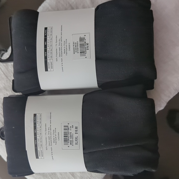 2 pairs Ricki's Plush Lined Tights NWT XL/XXL - Picture 2 of 3